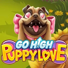 Official Slots logo: Go High Puppy Love by RubyPlay at LalaBet Casino