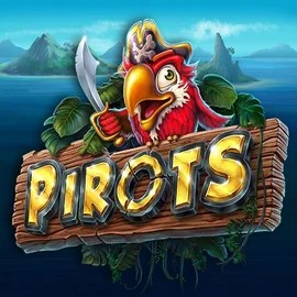 Pirots slot logo by ELK Studios at LalaBet Casino